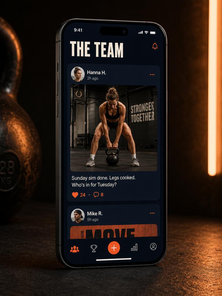 Community feed screen